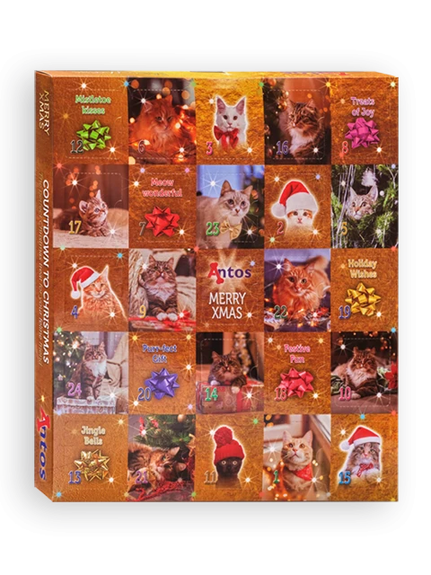 Antos Adventskalender 200 gr - Kat