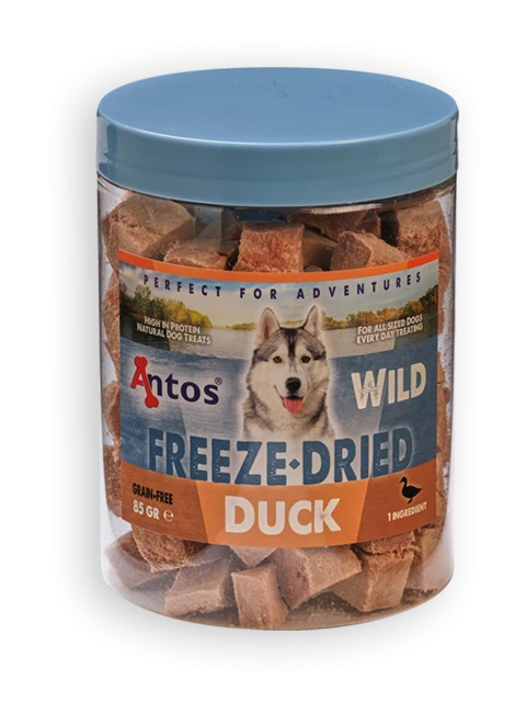 WILD Freeze-Dried Eend 85 gr